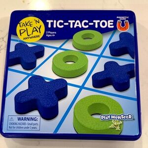 NWT Play Monster Tic-Tac-Toe Magnetic Game